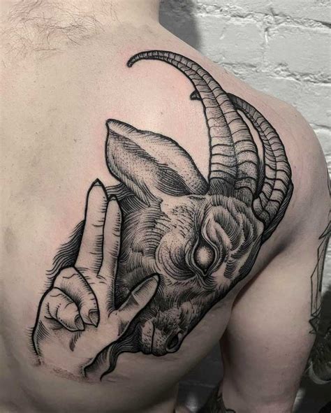 baphomet tattoo meaning|baphomet in latin.